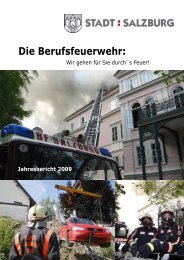 Wir gehen für Sie durch´s - Berufsfeuerwehr Salzburg