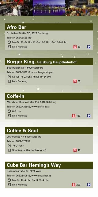 Restaurants - Salzburg