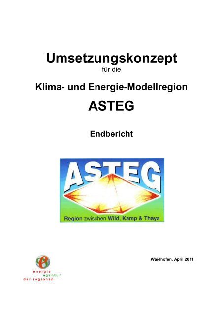 Umsetzungskonzept - Übersichtskarte der Klima- und Energie ...