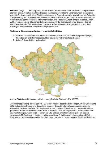 Umsetzungskonzept - Übersichtskarte der Klima- und Energie ...