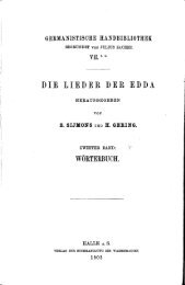 DIE LIEDER DER EDDA - Septentrionalia