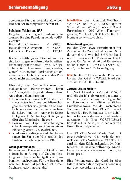 ab5zig ab5zig - Wiener Seniorenbund