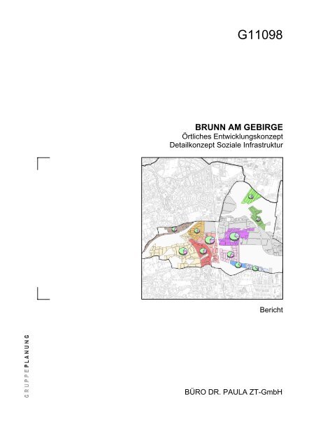 detailkonzept soziale infrastruktur - Brunn am Gebirge