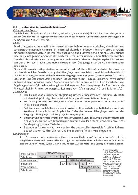 Schulversuchsbroschüre 2009/2010 - Referat für Schulversuche ...