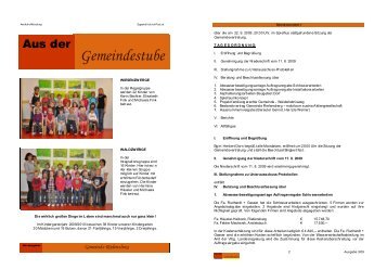 Ausgabe 3/2009 (PDF, 3 MB) - Riefensberg