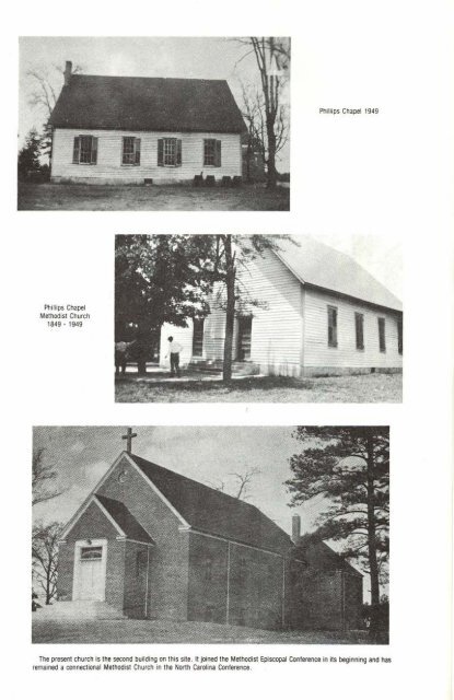 Early History of Phillips Chapel Methodist Church and ... - nccumc