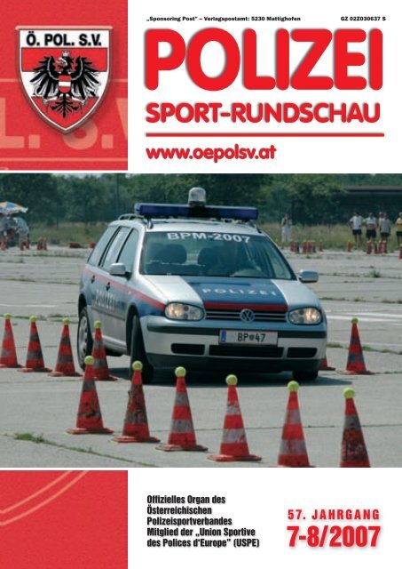 Nachruf - Österreichischer Polizeisportverband