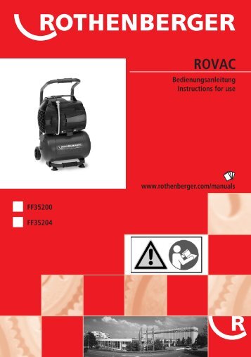 Titelbild ROVAC-1 - Rothenberger South Africa