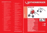 R750 SP - Rothenberger