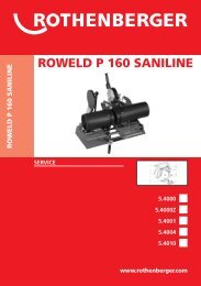 Umschlag Service ROWELD P160 Saniline 0610.cdr - Putkikierre