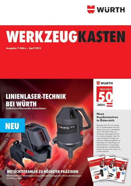 WERKZEUGKASTEN Ausgabe 7: März – April 2012 - Würth