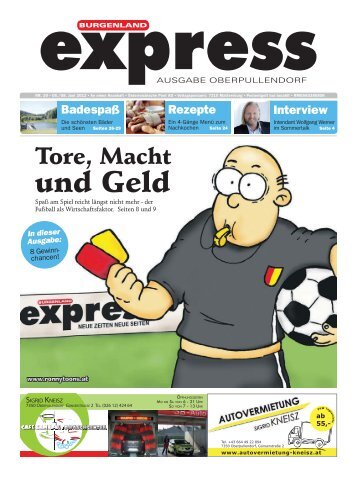 Die Zeitung zum Download als PDF (Ausgabe Oberpullendorf