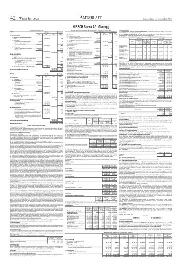 AMTSBLATT - Hirsch Gruppe