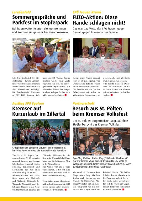 Stadtkurier - SPÖ Krems