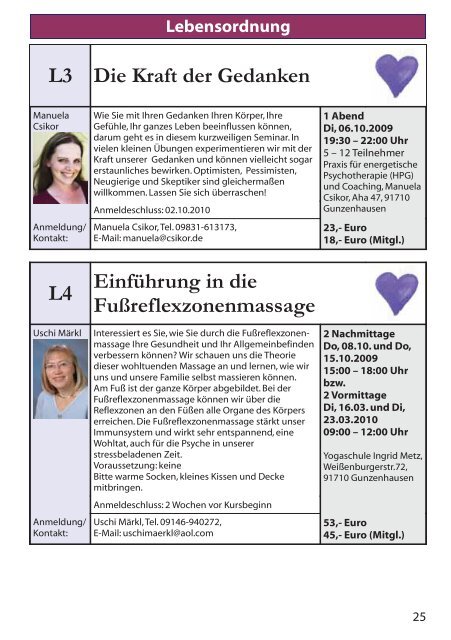 das Programm 2009/2010 im PDF-Format - Kneipp-Verein ...