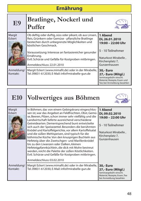 das Programm 2009/2010 im PDF-Format - Kneipp-Verein ...