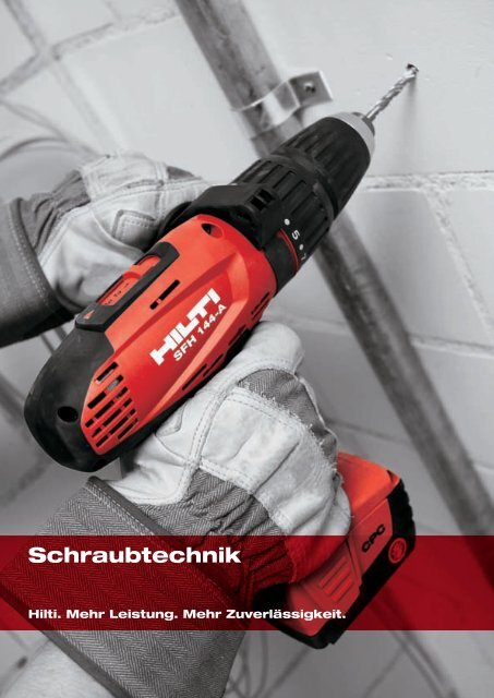 Schraubtechnik - Hilti