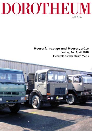 Heeresfahrzeuge und Heeresgeräte - Dorotheum