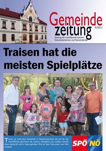 Gemeinde Zeitung 06/2011 - SPÖ Traisen