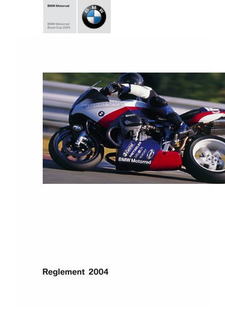 BMW Reglement 2004_E - BMW Motorrad Deutschland