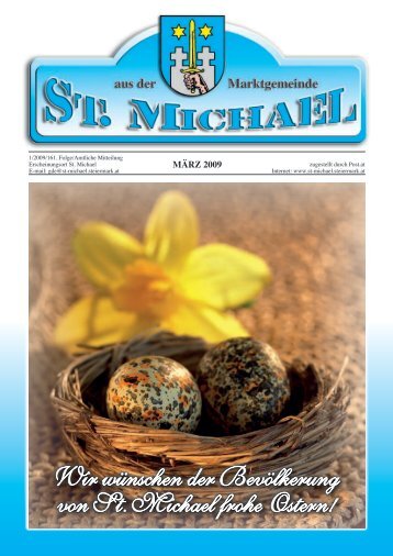 Gemeindezeitung März 2009 - St. Michael in der Obersteiermark