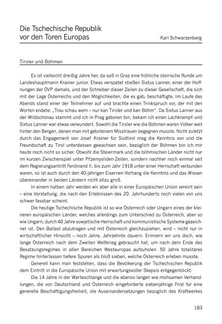 Steirisches Jahrbuch für Politik 2003 - Steirische Volkspartei