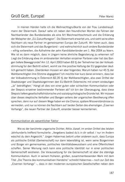 Steirisches Jahrbuch für Politik 2003 - Steirische Volkspartei