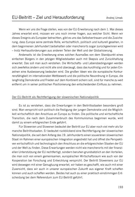 Steirisches Jahrbuch für Politik 2003 - Steirische Volkspartei