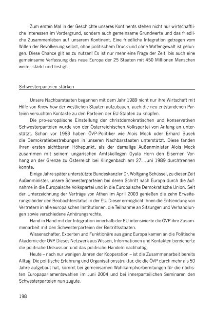 Steirisches Jahrbuch für Politik 2003 - Steirische Volkspartei