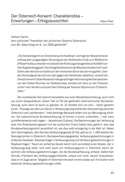 Steirisches Jahrbuch für Politik 2003 - Steirische Volkspartei