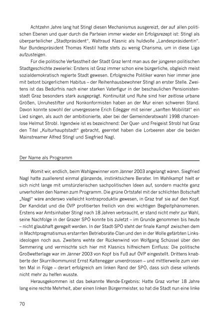 Steirisches Jahrbuch für Politik 2003 - Steirische Volkspartei