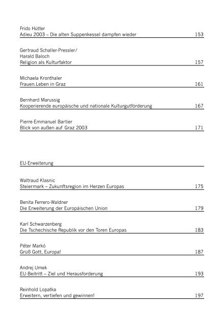 Steirisches Jahrbuch für Politik 2003 - Steirische Volkspartei