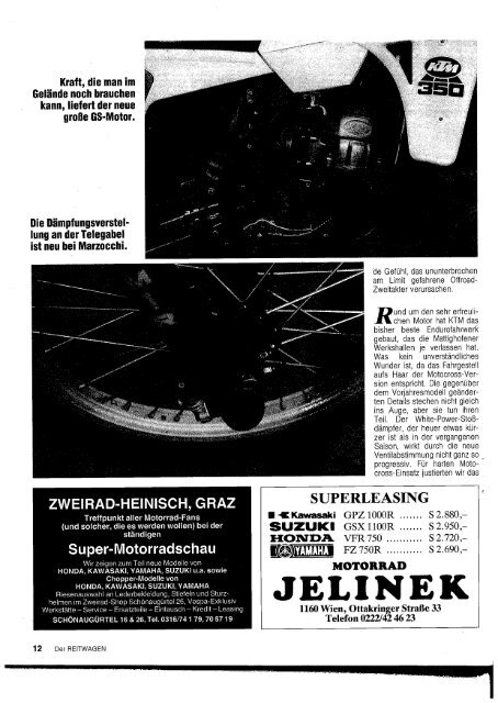 Der Reitwagen Juli 1986 (PDF, 18.876 KB) - Motorradreporter