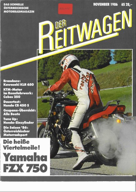 Der Reitwagen November1986 (PDF, 16.840 KB) - Motorradreporter