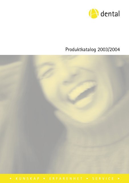 Produktkatalog 2003/2004 - m-tec dental