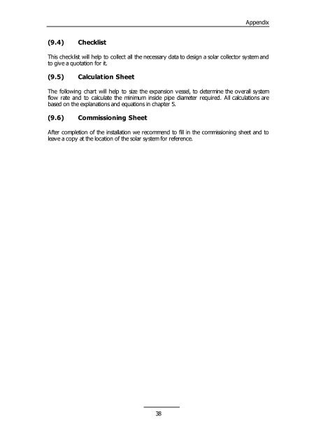 ā Evacuated Solar Energy Collector Technical Reference