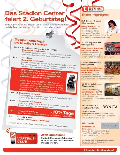 über 1000 Artikel im PreiS reduziert! - Stadion Center