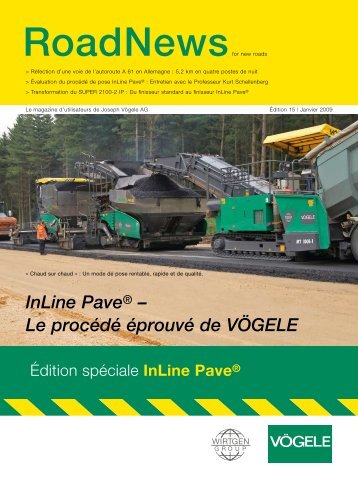 InLine Pave® – Le procédé éprouvé de VÖGELE