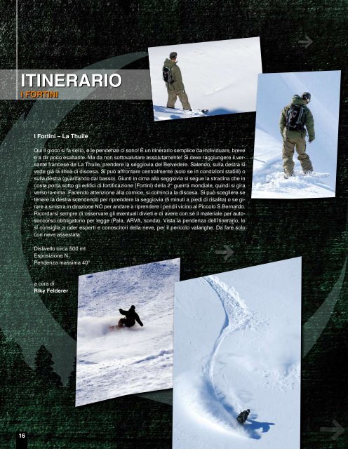 ITINERARIO - DF Sport Specialist