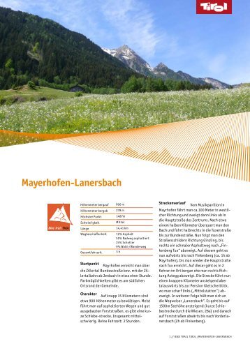 Mayerhofen-Lanersbach - Tirol