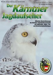 Dezember 2008 – 4/08 - Jagdaufseher Kärnten