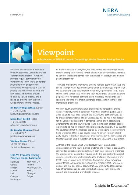 Viewpoint - Nera.com