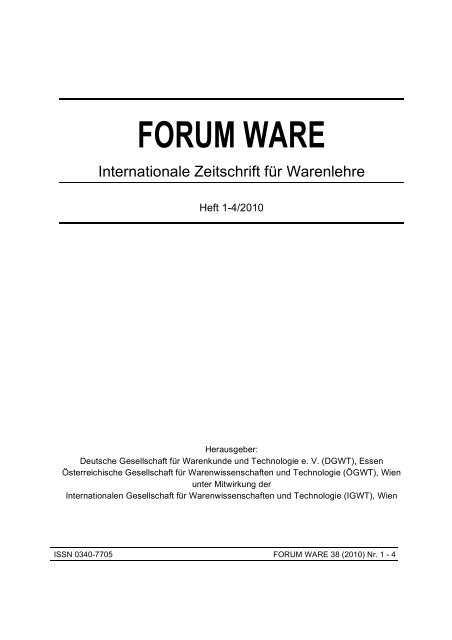 FORUM WARE - DGWT