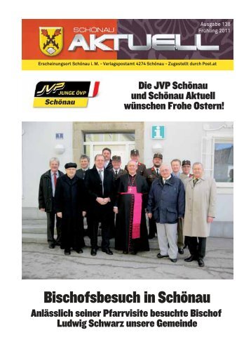 Bischofsbesuch in Schönau - Junge ÖVP Schönau