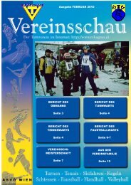 Ausgabe FEBRUAR 2010 - TV Kagran