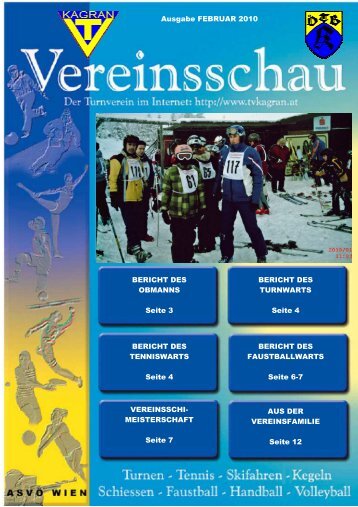 Ausgabe FEBRUAR 2010 - TV Kagran