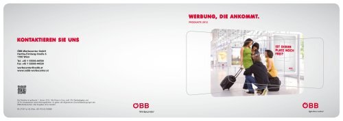 OeBB-Werbecenter_FOLDER_2011 - ÖBB-Werbung GmbH