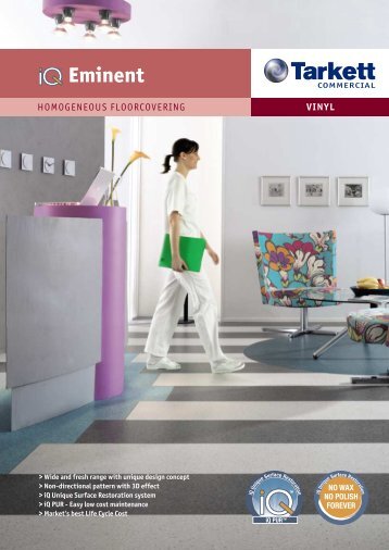 iQ Eminent – a fresh colour range with gre at ... - Kemoplast doo