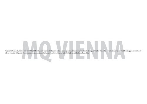 10 Jahre MQ - MuseumsQuartier Wien