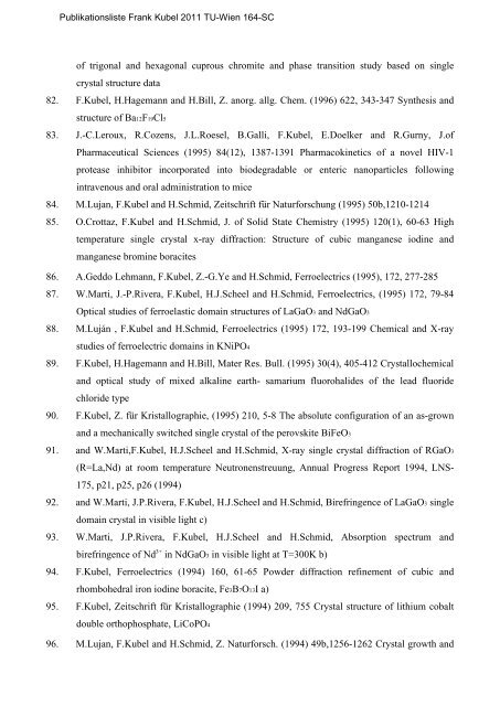 1. Gholizadeh, A.; Tajabor, N.; Behdani, M.; Kriegisch, M ... - TU Wien